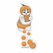 mofusand（モフサンド） もふもふマルシェ スマホステッカー オレンジころころ