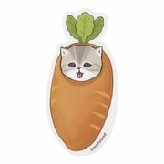 mofusand(モフサンド) もふもふマルシェ スマホステッカー にんじん