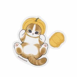 mofusand（モフサンド） もふもふマルシェ スマホステッカー パンプキン