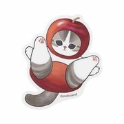 mofusand(モフサンド) もふもふマルシェ スマホステッカー りんご