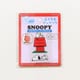 H458-425-004 ふくらむアップリケ PEANUTS スヌーピー ドッグハウス