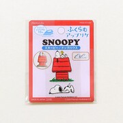 H458-425-004 ふくらむアップリケ PEANUTS スヌーピー ドッグハウス