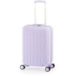 スーツケース ドリンクホルダー付き 旅行日数目安：3～4泊 37L/拡張時44L 拡張機能搭載 ALI-6030SD-18W パステルラベンダー