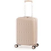 スーツケース ドリンクホルダー付き 旅行日数目安:3~4泊 37L/拡張時44L 拡張機能搭載 ALI-6030SD-18W ラテ