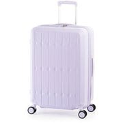 スーツケース ドリンクホルダー付き 旅行日数目安:5~7泊 66L/拡張時76L 拡張機能搭載 ALI-6030SD-24W パステルラベンダー