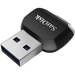 SanDisk QuickFlow microSD UHS-I カード USB-A リーダー SDDR-B731-JN6NN