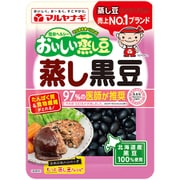 マルヤナギ小倉屋 マルヤナギ おいしい蒸し豆 蒸し黒豆 60g