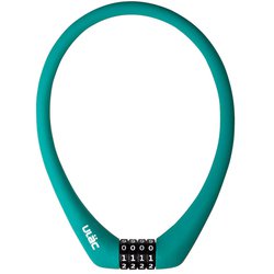 4桁ダイヤル式ワイヤーロック 55cm PRAGUE - TEAL