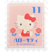 8203-116 サンリオキャラクターズ レトロ切手 アクリルバッジ ハローキティ