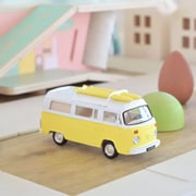 841101 1/43 VW コンビ T2b キャンパーバン 1973 イエロー [ダイキャストミニカー]