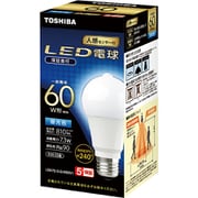 人感センサー付きLED電球 60W形相当 配光角240°E26口金 昼光色 LDA7D-D-G/M60V1