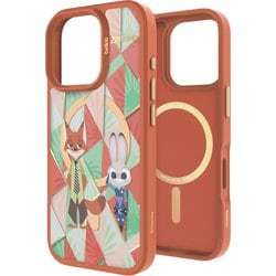 MSA023qcOG-DY [SheerForce iPhone 16 Pro用MagSafe対応保護ケース ズートピア]