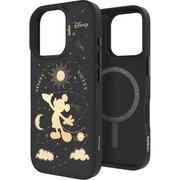 MSA023qcLD-DY [SheerForce iPhone 16 Pro用MagSafe対応保護ケース ブラック スターミッキー]