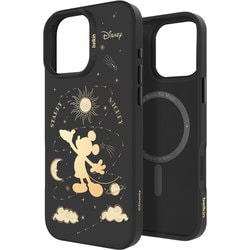 MSA024qcLD-DY [SheerForce iPhone 16 Pro Max用MagSafe対応保護ケース ブラック スターミッキー]