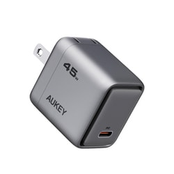 USB充電器 Comet 45W PD対応 折りたたみ式（USB-C 1ポート） グレー PA-C2-GY