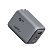 USB充電器 Comet Mix3 67W PD対応 折りたたみ式(USB-A 1ポート/USB-C 2ポート) グレー PA-C3-GY