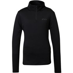ベーシック セットインスリーブ Ws 1/2ジップティー Basic Set-in Sleeve 1/2 Zip Tee ESW24LS51 BLACK Mサイズ [スキー ミドルウェア レディース]
