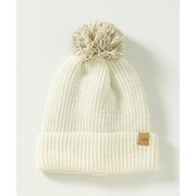 ミックスポンポンニットハット Mix Pompon Knit Watch ESW24HW50 WHITE [ニットキャップ ビーニー レディース]