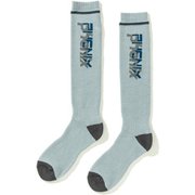 ダブルPHロゴマークソックス Double Phenix Logo Mens Socks ESM24SO11 GRAY [スキーソックス メンズ]