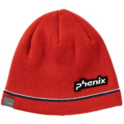 ダブルラインジュニアニットハット Double Line Junior Beanie ESB24HW80 RED JFサイズ [ニットキャップ ビーニー ジュニア]