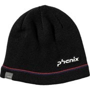 ダブルラインジュニアニットハット Double Line Junior Beanie ESB24HW80 BLACK JFサイズ [ニットキャップ ビーニー ジュニア]