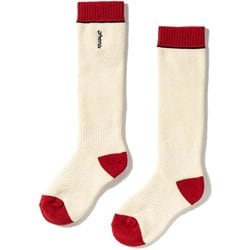 トレーニングジュニアスキーソックス Phenix Training Junior Ski Socks ESG24SO92 OFF WHITE JFサイズ [スキーソックス ジュニア]