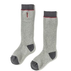トレーニングジュニアスキーソックス Phenix Training Junior Ski Socks ESG24SO92 HEATHER GRAY JFサイズ [スキーソックス ジュニア]