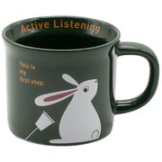 eskimo 「A Piece of CAKE」 マグカップ 約240ml ウサギ 「積極的な聞き方」 243001