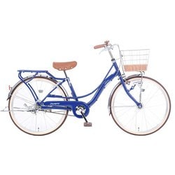 子供用自転車 24インチ asahi フェリーク インディゴブルー 自転車