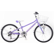子供用自転車 ガールズ ラボ スポーティー BAA246-O パープル 148313001