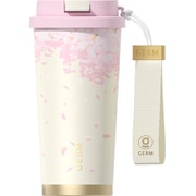 サクラ タンブラー 500ml ホワイト