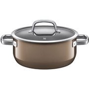 両手鍋 フュージョンテック ミネラル ローキャセロール 20cm DR（ダークブラス） W0514575290