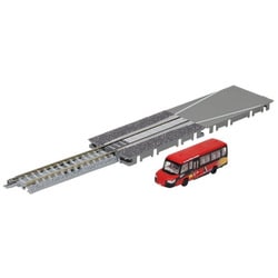 334729 Nスケールディスプレイモデル 鉄道コレクション ザ・バスコレクション阿佐海岸鉄道 DMV-933（阿佐海岸維新）モードインターチェンジ付 [鉄道模型]