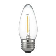 フィラメントLED 10W C36 シャンデリア形 E26 CL LDC1LG36C2