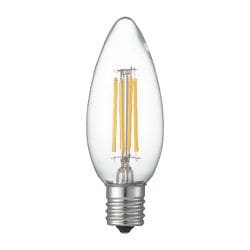 フィラメントLED 40W C32 シャンデリア形 E17 CL LDC4LG32E17C