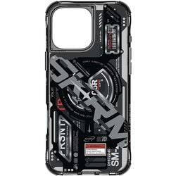 24IP69-EKHOBLK [iPhone 16 Pro Max EKHO BLACK フルカバー半透明ケース]