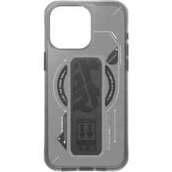 24IP69-HELIOBLK [iPhone 16 Pro Max HELIO BLACK フルカバー半透明ケース]