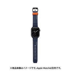 WS-SHOKKUBLU45 [Apple Watch 45/44/42mm SHOKKU BLUE Apple Watchバンド]