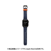 WS-SHOKKUBLU45 [Apple Watch 45/44/42mm SHOKKU BLUE Apple Watchバンド]