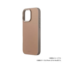 24IP63-LDSNATFGRY [iPhone 16 Pro LYDEN DS NATURAL PUレザーケース]