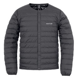 スペリオダウン ラウンドネックジャケット Men's 1101666 ダークグレー (DGY) Lサイズ [アウトドア ダウンウェア メンズ]