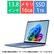 ノートパソコン/Copilot+ PC/13.8型/Surface Laptop(第7世代)/Snapdragon X Elite/メモリ 16GB/SSD 1TB/Windows 11 Home/Office Home and Business 2024/NPU搭載/サファイア EP2-18295
