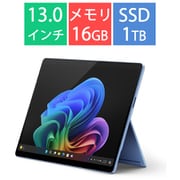 タブレットPC/Copilot＋ PC/13型/Surface Pro（第11世代）/Snapdragon X Elite/メモリ 16GB/SSD 1TB/Windows 11 Home/Office Home and Business 2024/NPU搭載/サファイア EP2-19234