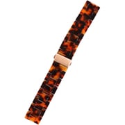 002 STRAP TORTOISE-SHELL MARBLE BR
