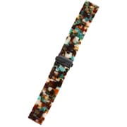 002 STRAP TORTOISE-SHELL MARBLE GR×BR