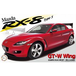 インチアップシリーズ No.326 1/24 マツダ RX-8 タイプS GT・Wウィング付き [組立式プラスチックモデル]