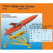 CMP72035 1/72 米・MQM-74Aチャカ標的ドローン [組立式プラスチックモデル]