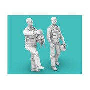 RMA32003 1/32 1960～1970年代 米軍パイロット立姿勢1 2体入 [組立式プラスチックモデル]