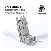 MCC32001 1/32 F-16 後期型 単座型用ACES II 射出座席 1個入 [プラモデル用パーツ]