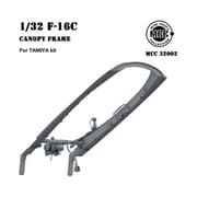 MCC32002 1/32 F-16C用キャノピーフレーム [プラモデル用パーツ]